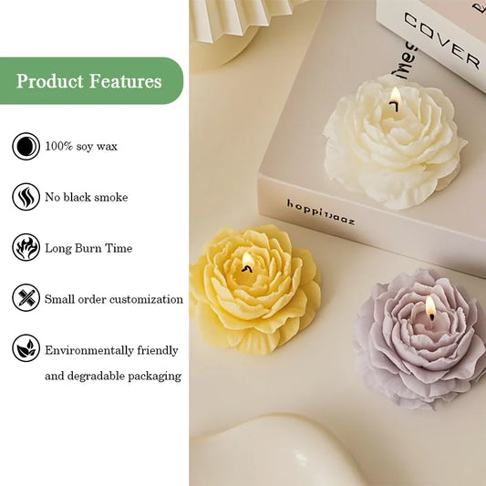 Custom Personalized Handmade Scented Candles for Valentine's Day Easter Mothers Day Interior Décor Aesthetic Room Décor