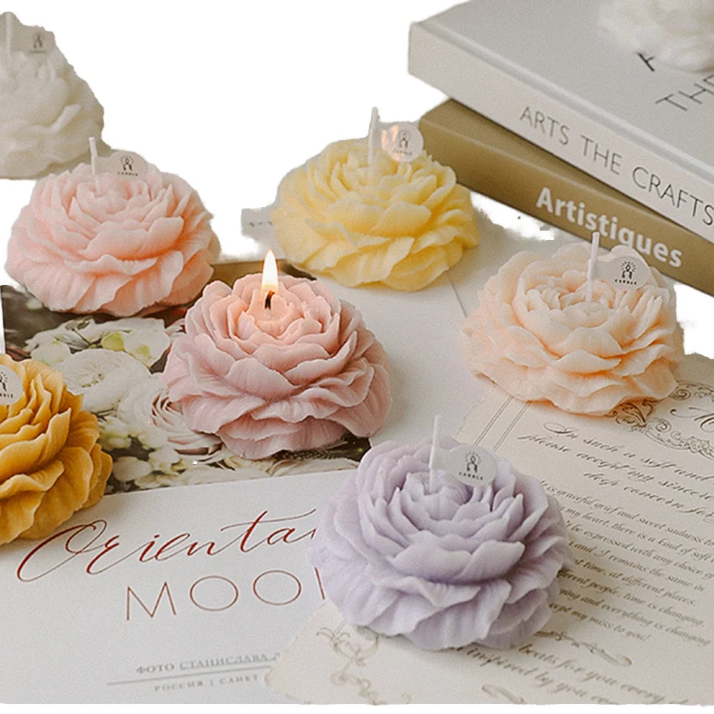 Custom Personalized Handmade Scented Candles for Valentine's Day Easter Mothers Day Interior Décor Aesthetic Room Décor