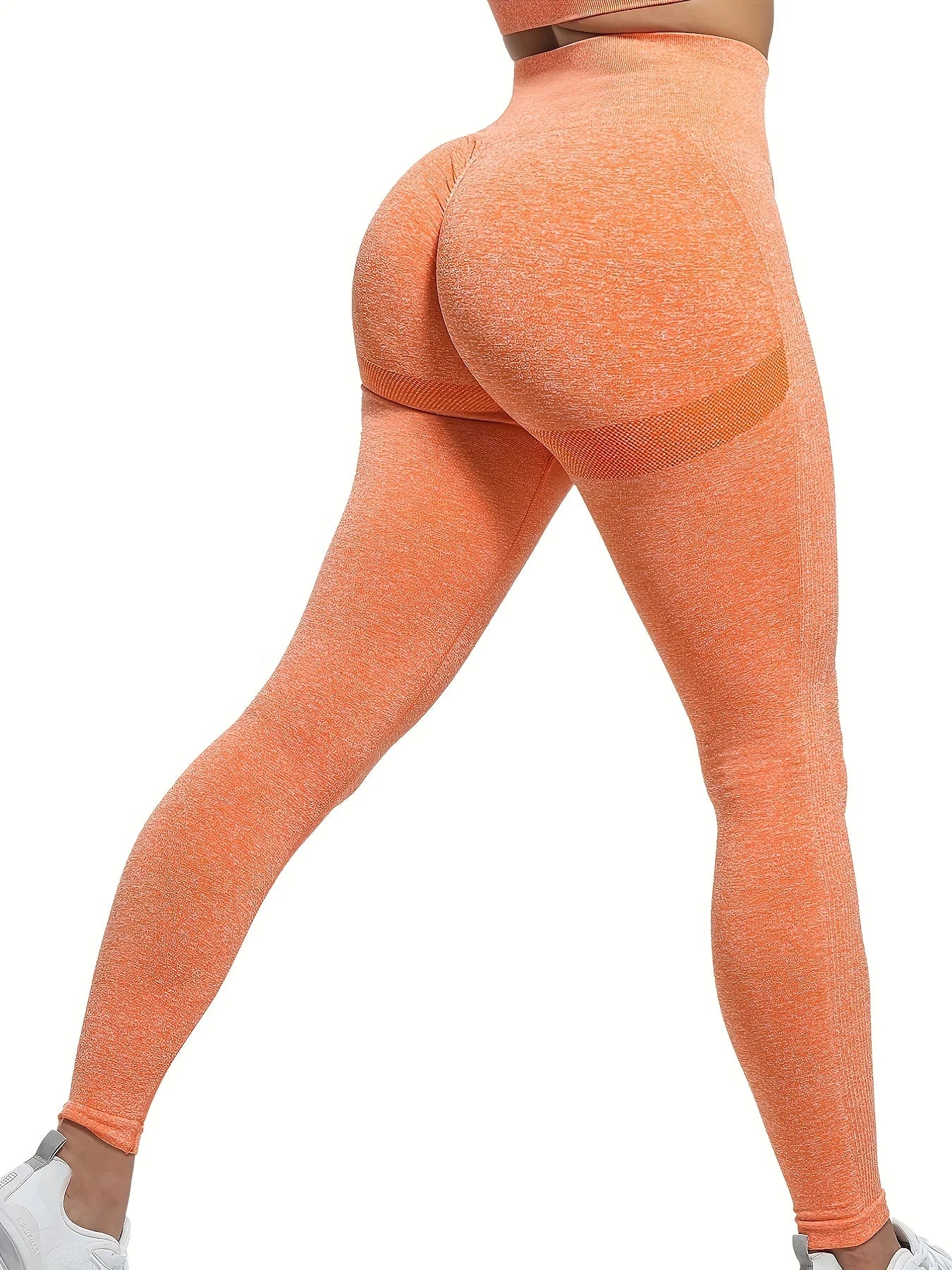 Seamless Butt Lifting Workout Leggings for Women High Waist Yoga Pants Compression Contour Tights