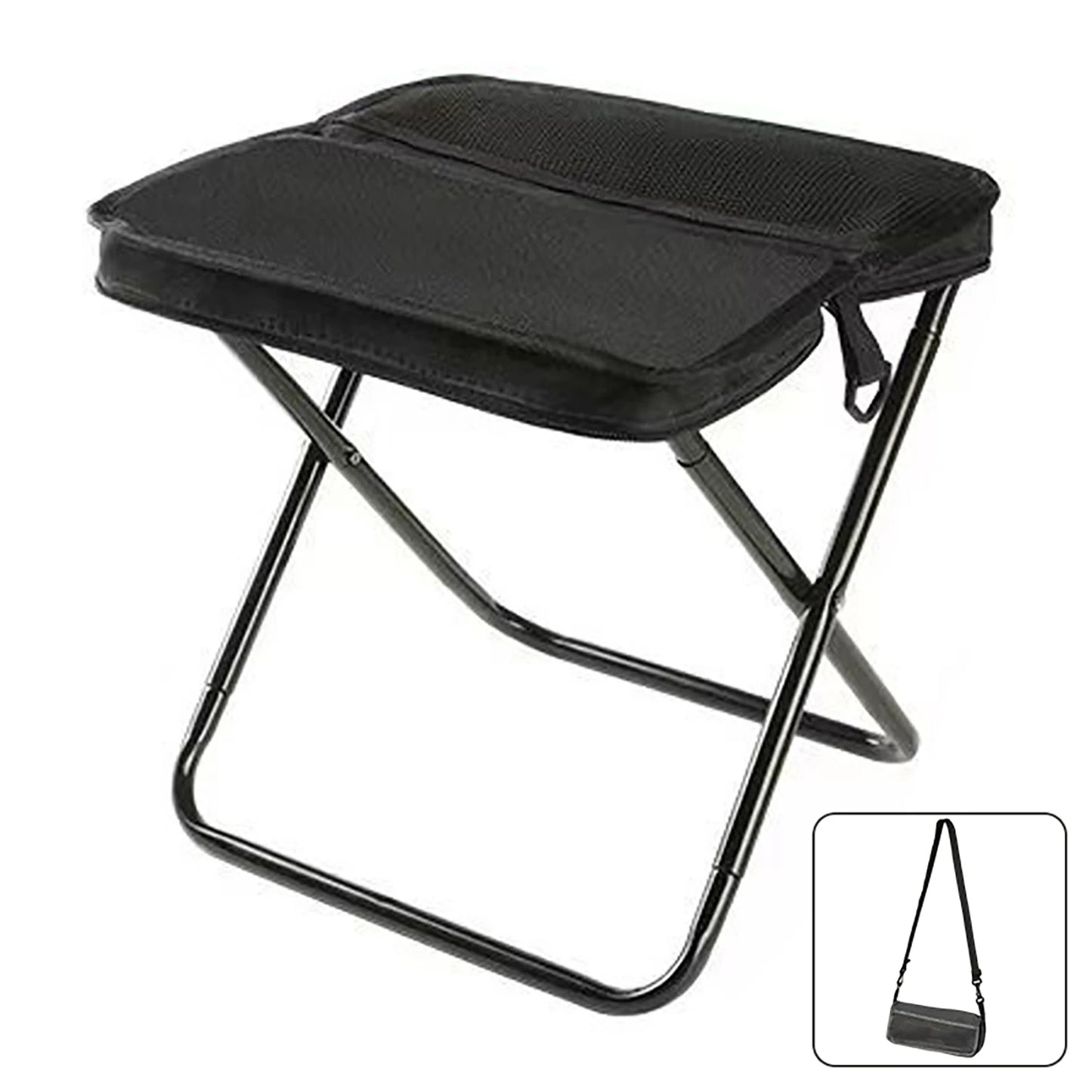 의자 Foldable Backpack Stool Portable Folding Stool With Carry Bag Lightweight Mini Easy Carry Outdoor Chair For Travel For Travel