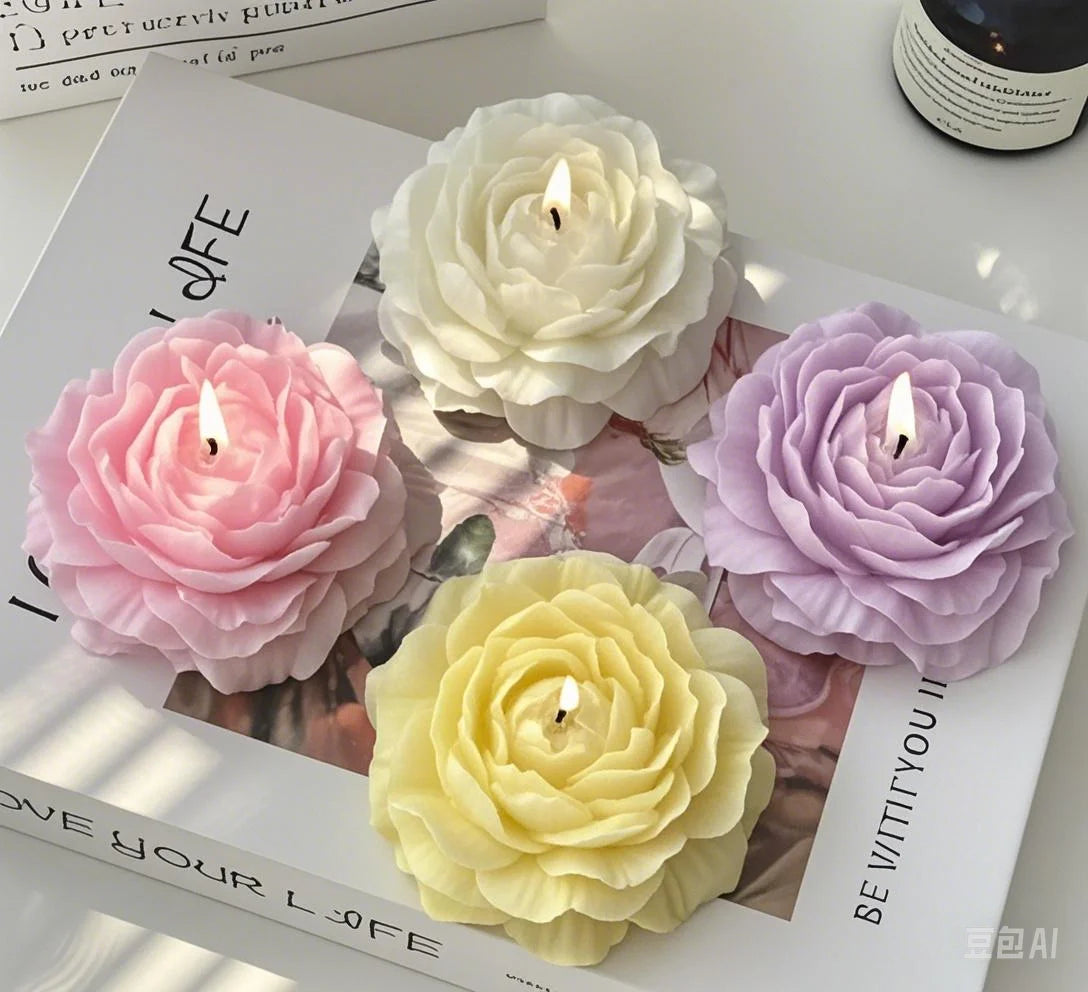 Custom Personalized Handmade Scented Candles for Valentine's Day Easter Mothers Day Interior Décor Aesthetic Room Décor