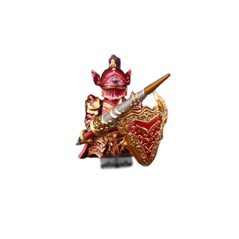 MOC: Medieval Elves, Orcs, Dwarves, Lichs, Heavy Armored Knights, People, Assembling Blocks, Children's Toys