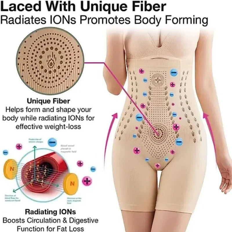 Belly Slimming Body Shaper High Waist Tummy Control Shapewear Thigh Slimmer Waist Trainer Underwear For Women Bodyshaper Panties