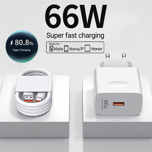 6A 66W Super Fast Charger Type C
