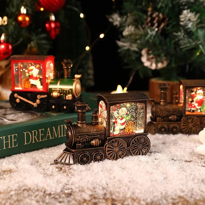 2026 Christmas Gift  Train Santa Claus Merry Christmas Decoration for Home Party Xmas