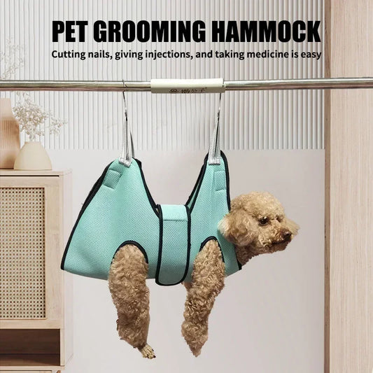 Pet Grooming Hammock Cat Dog Nail Clipper Fixer Teddy Hook Type Feeding Anti-scratch Artifact Cat Hammock