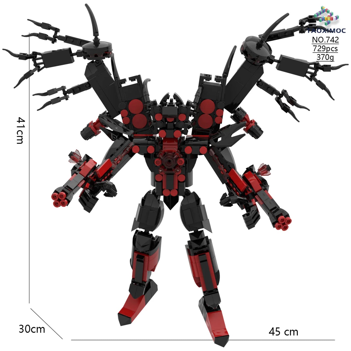 Skibidi Toilet Titan TV Man Speakerman Horror Game Bosses Camara Building Block Cartoon Doll Model Kids Birthday Halloween Gift