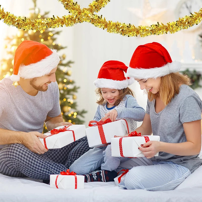 2M Christmas Decoration Gold Garland Hanging Pendant for Christmas Tree Ornament for Home Decor Party New Year 2026 Accessories