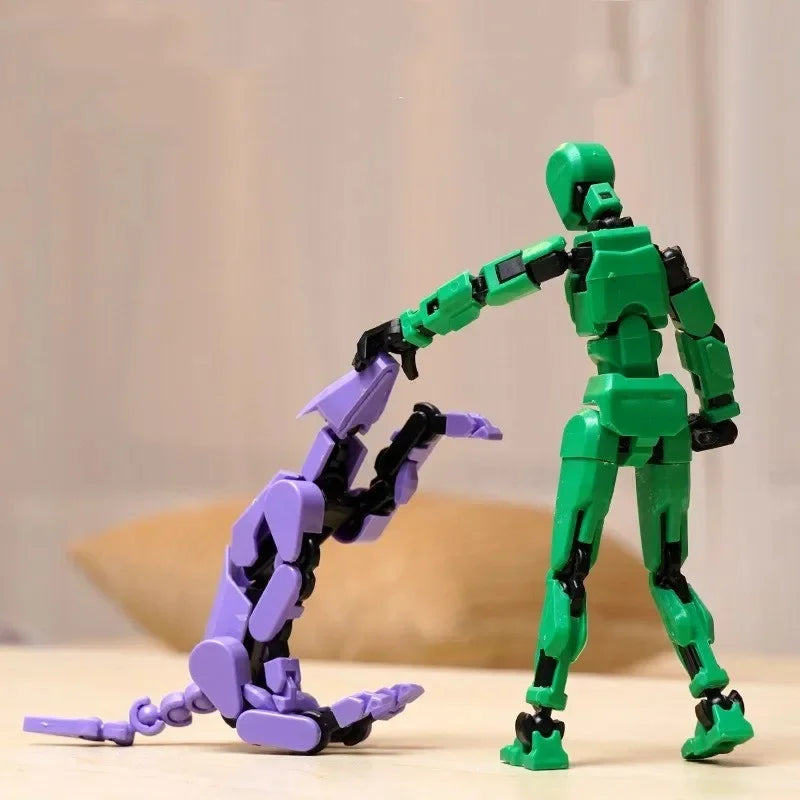Multi-Jointed Movable Shapeshift Robot  Mannequin Dummy 13 Action Figures Toys Kids