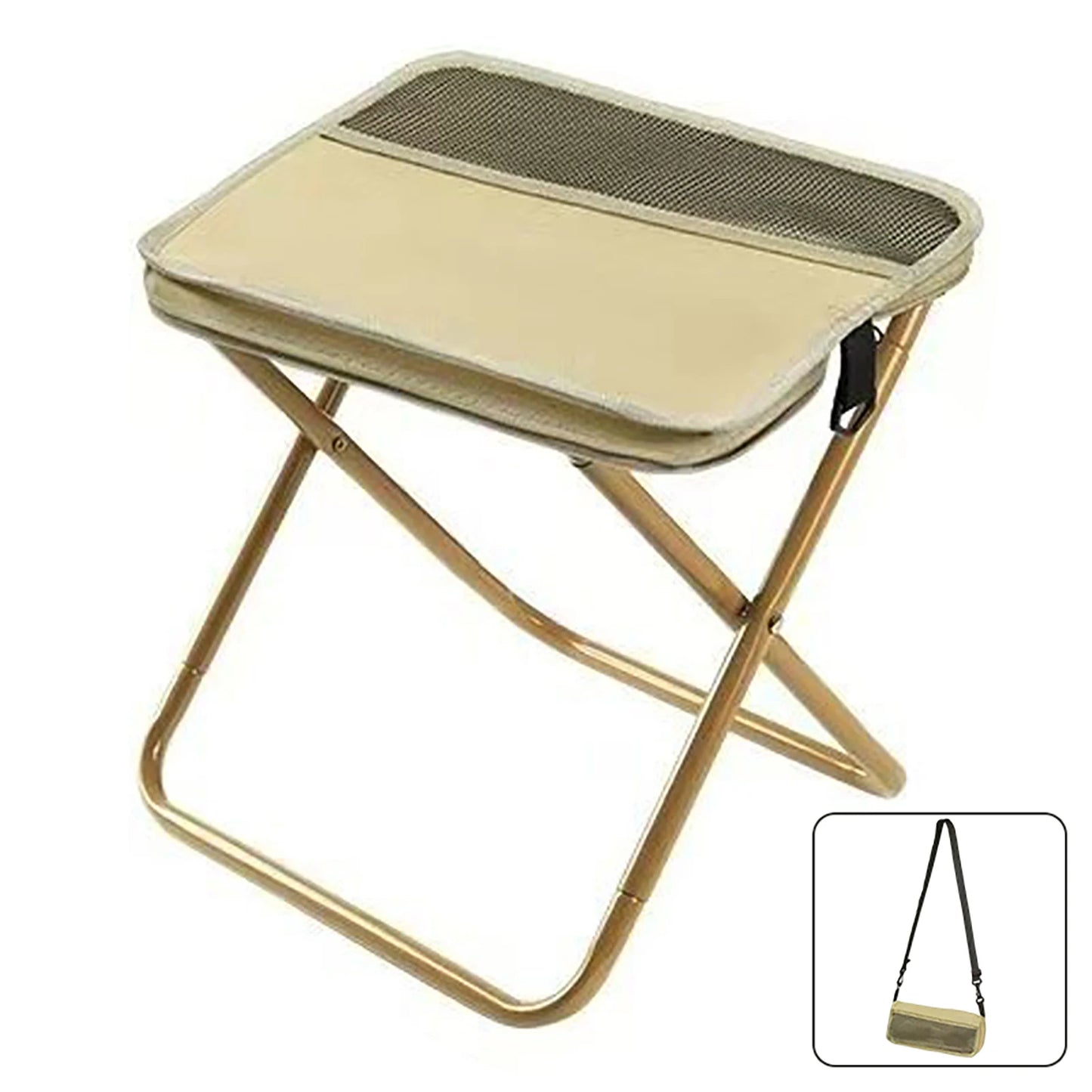 의자 Foldable Backpack Stool Portable Folding Stool With Carry Bag Lightweight Mini Easy Carry Outdoor Chair For Travel For Travel