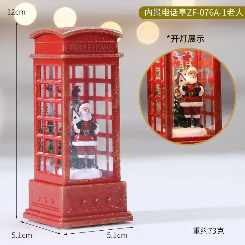 2026 Christmas Gift  Train Santa Claus Merry Christmas Decoration for Home Party Xmas
