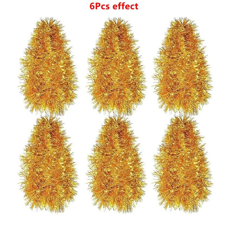 2M Christmas Decoration Gold Garland Hanging Pendant for Christmas Tree Ornament for Home Decor Party New Year 2026 Accessories