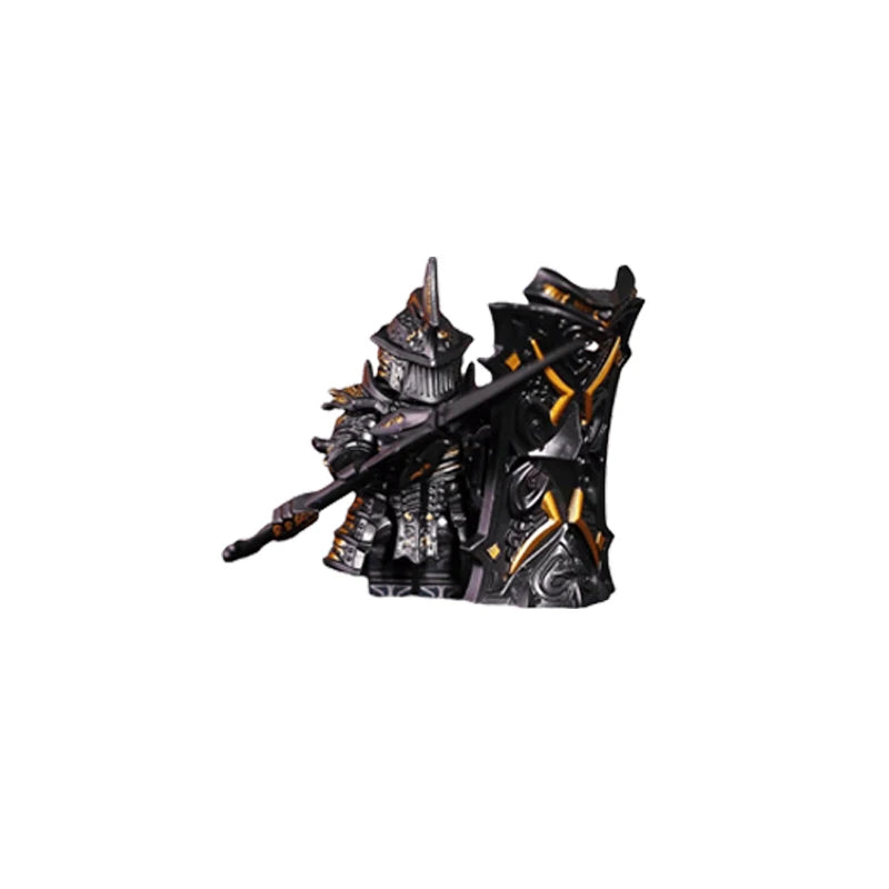 MOC: Medieval Elves, Orcs, Dwarves, Lichs, Heavy Armored Knights, People, Assembling Blocks, Children's Toys