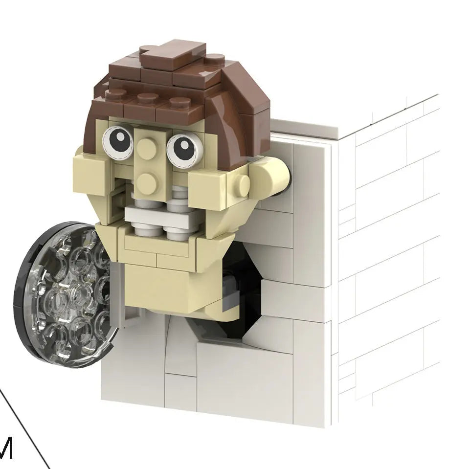 Skibidi Toilet Titan TV Man Speakerman Horror Game Bosses Camara Building Block Cartoon Doll Model Kids Birthday Halloween Gift
