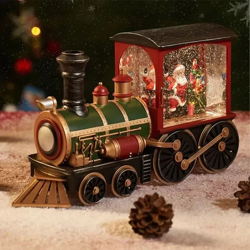 2026 Christmas Gift  Train Santa Claus Merry Christmas Decoration for Home Party Xmas