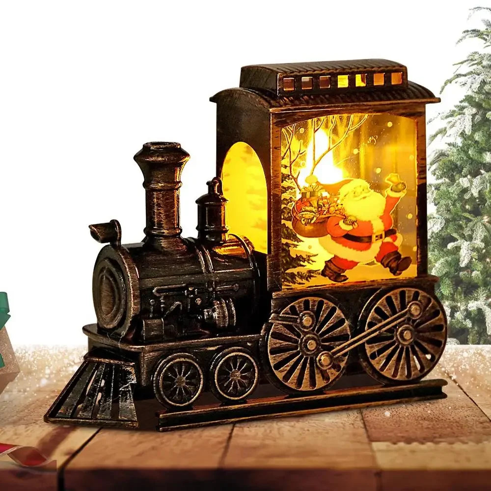 2026 Christmas Gift  Train Santa Claus Merry Christmas Decoration for Home Party Xmas