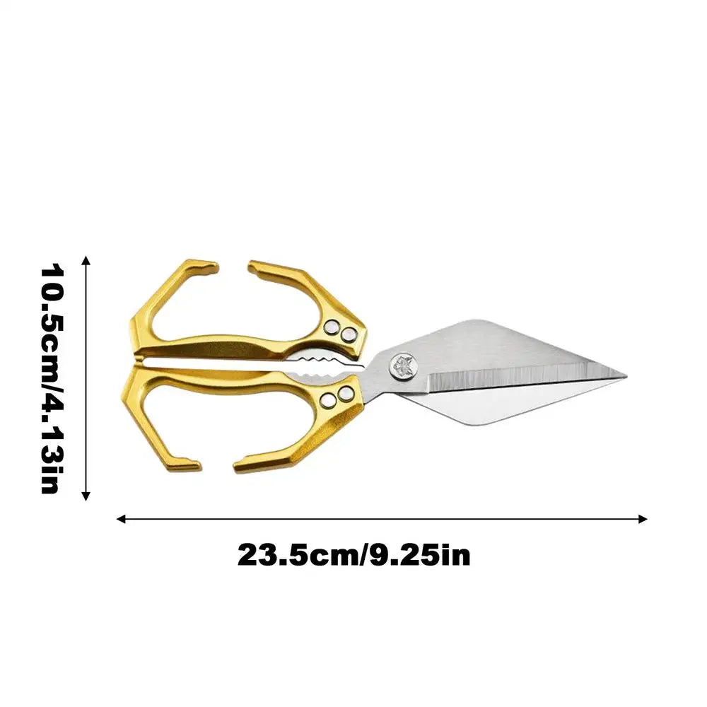 Kitchen Shears For Food Stainless Steel Meat Cutting Scissors Cooking Shears Heavy Duty Utility For Chicken Cutting Turkey Fish