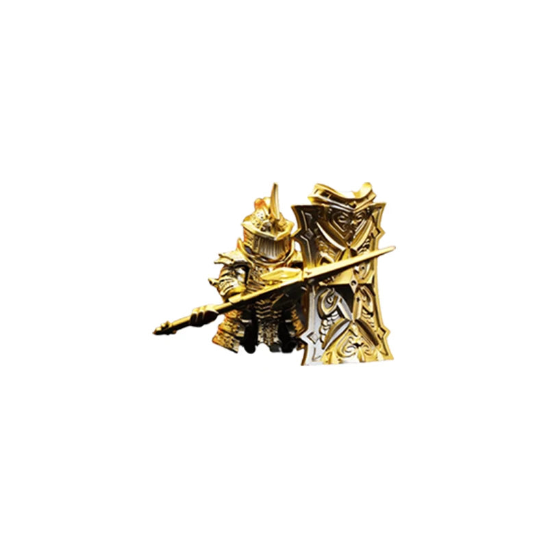 MOC: Medieval Elves, Orcs, Dwarves, Lichs, Heavy Armored Knights, People, Assembling Blocks, Children's Toys