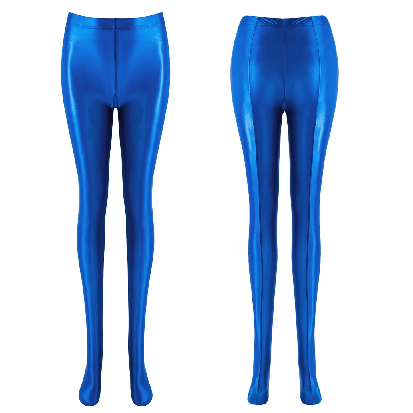 Fashion Womens Legging Glossy Pantyhose Ballet Dance Yoga Leggings Pants Legins Training Fitness Workout Sports Trousers Tights