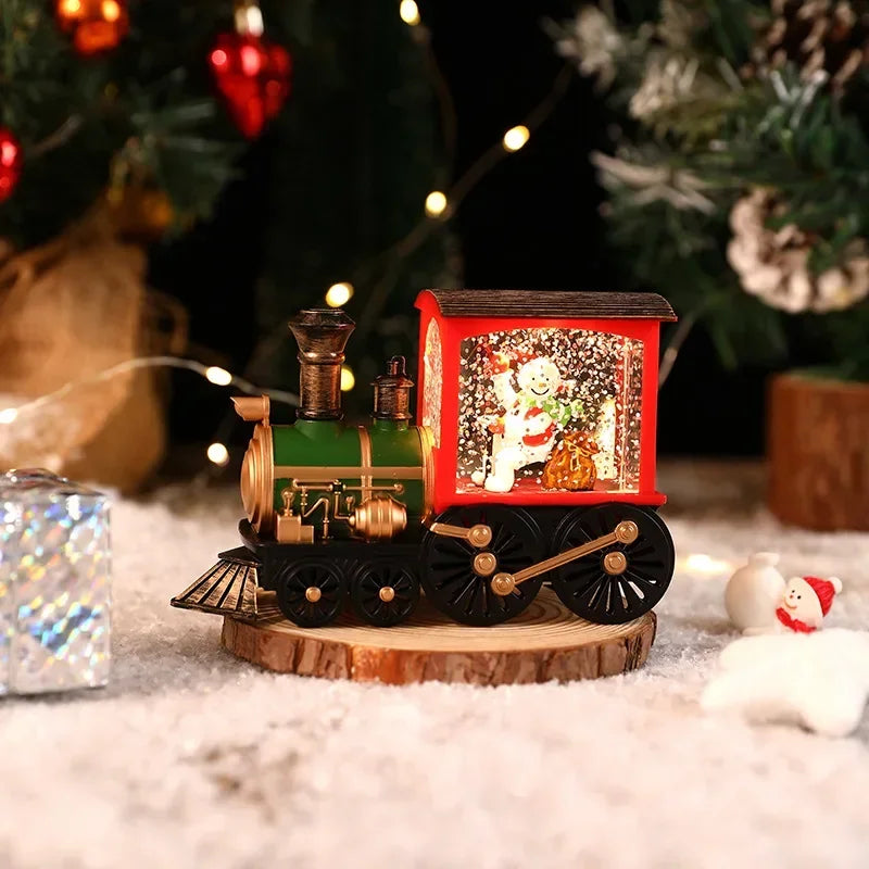2026 Christmas Gift  Train Santa Claus Merry Christmas Decoration for Home Party Xmas