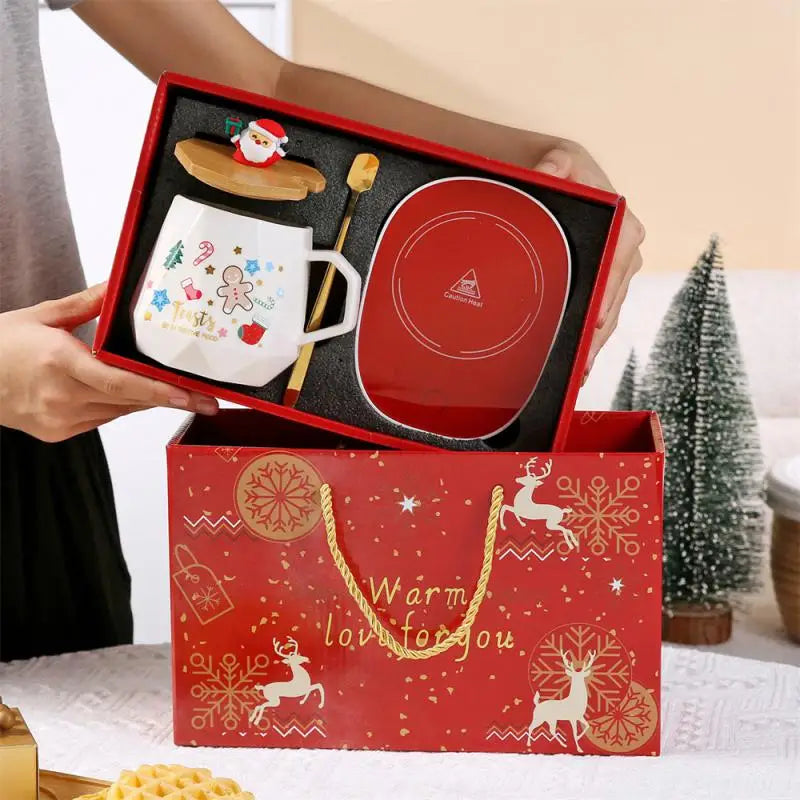 Ceramic Mug Gift Box on Christmas