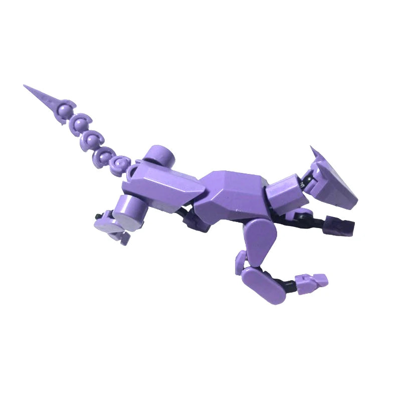 DIY Luminous T13 Multi-Jointed Movable  Mannequin Lucky Robot And Dog Action Figures Toys Kids Gifts