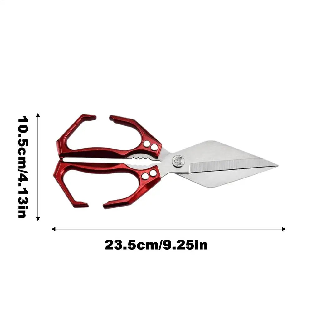 Kitchen Shears For Food Stainless Steel Meat Cutting Scissors Cooking Shears Heavy Duty Utility For Chicken Cutting Turkey Fish