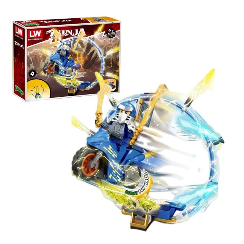 New Series Ninja Legacy Motorcycle Motor Cycles Kai Season 13 14 Building Blocks Classic Model Sets Bricks Kits Toys