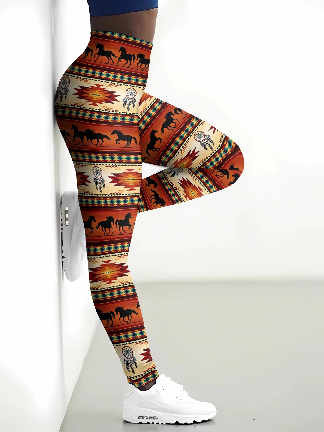 Women Legging Love Letter Pattern Printing Fitness Leggins Fashion Yoga Leggings Middle Waist Leggings Female Push-up