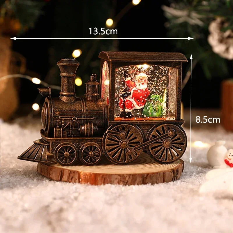 2026 Christmas Gift  Train Santa Claus Merry Christmas Decoration for Home Party Xmas
