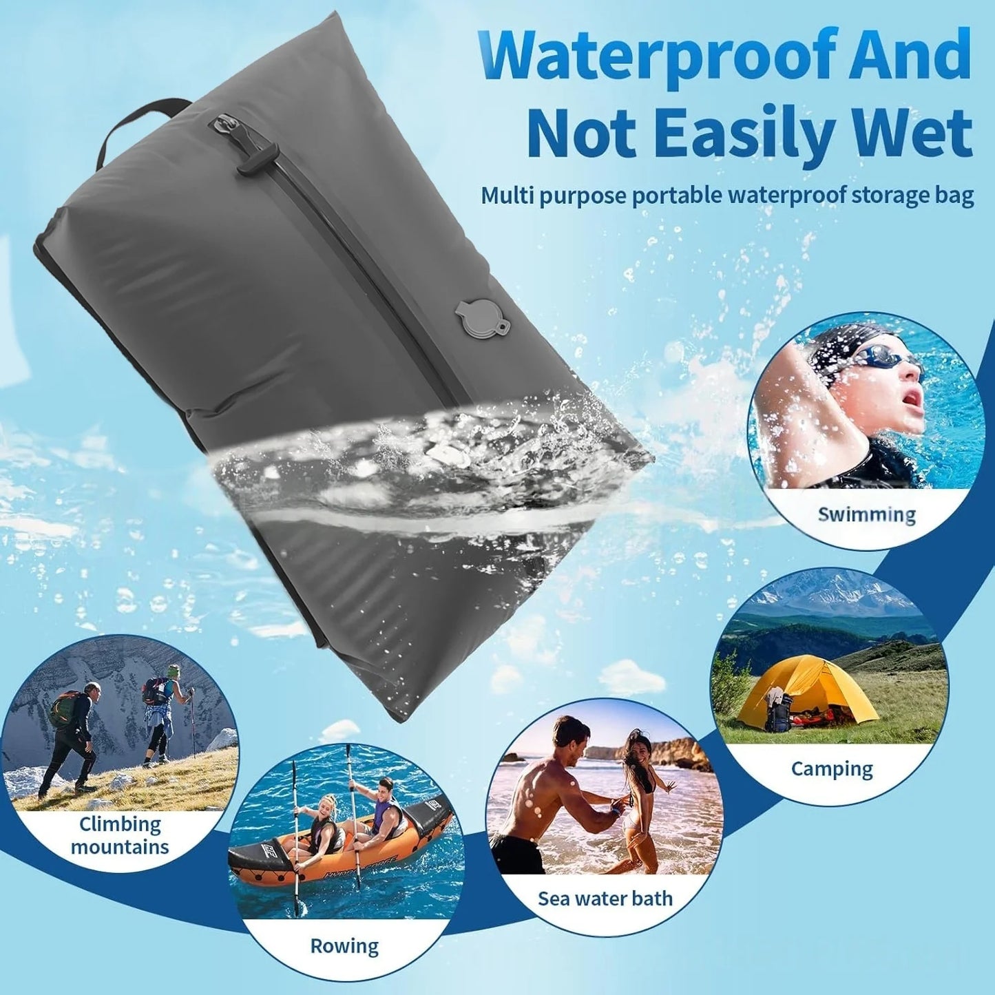 Vacuum Storage bags,Travel essentials suitcases Clothes organizer packaging bag practical accessories compression packing cubes